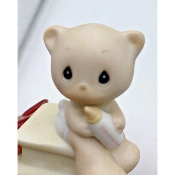 8 Vintage Precious Moments Birthday Train Figurines Set Ages 0–6 Clown Animals - Picture 11 of 16